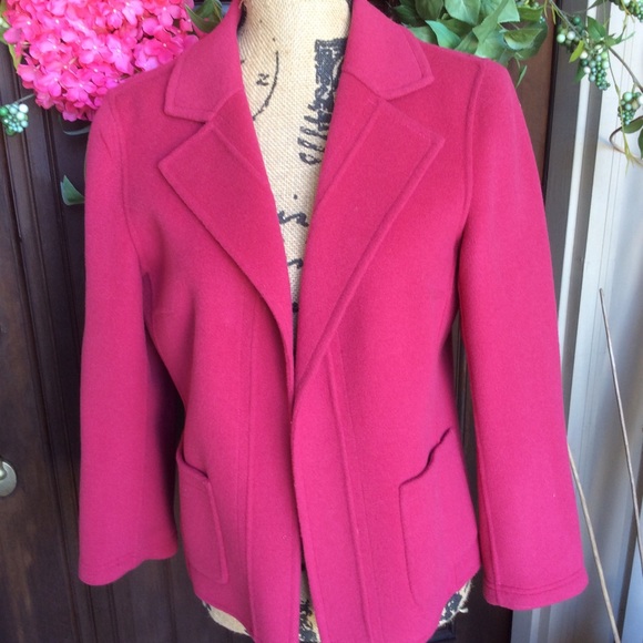 Talbot’s Jackets & Blazers - Fushia swing jacket